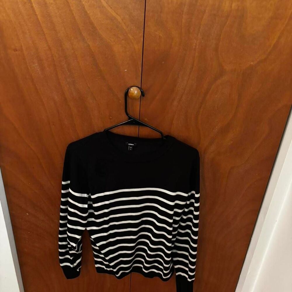 Express striped shirt professional